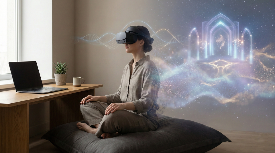 What Happens When You Meditate Inside Virtual Reality
